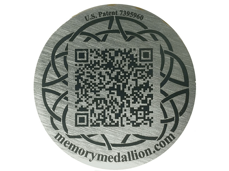 Memory Medallion QR Code