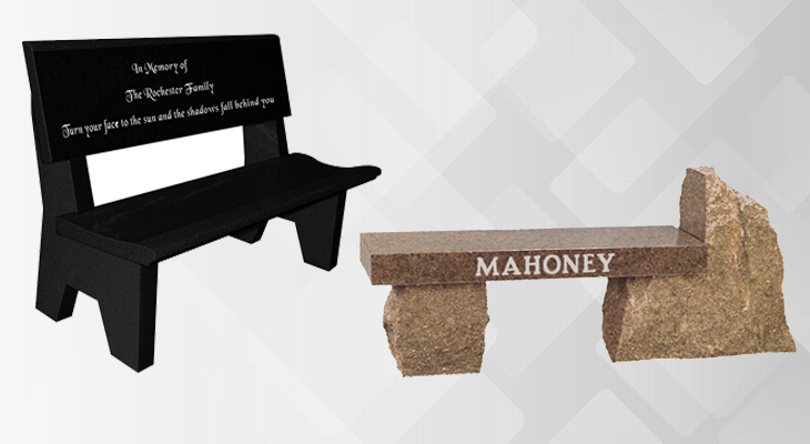 Creative Ideas For Custom Bench And Boulder Memorials