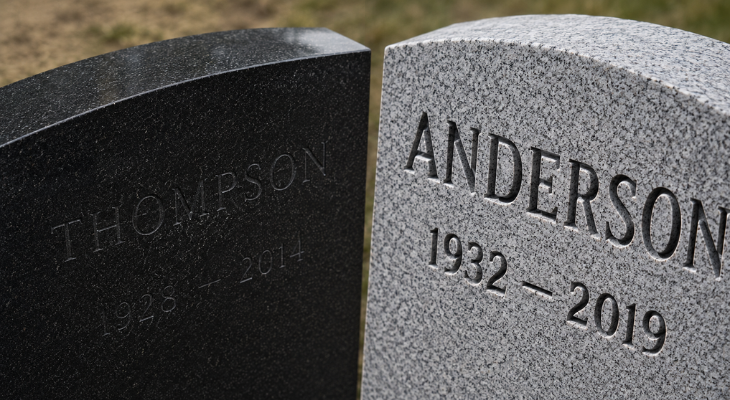 Legible Cemetery Markers Edmonton